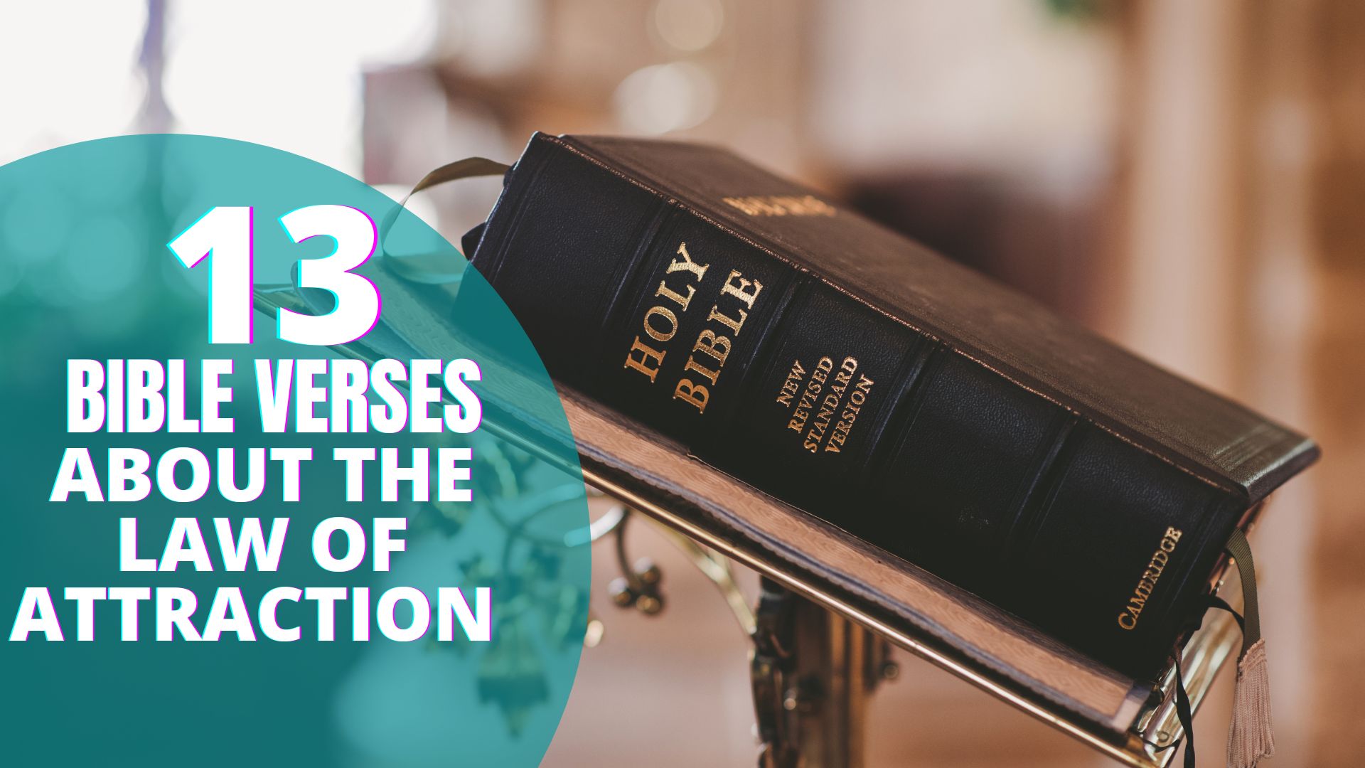 Bible verses about law of attraction