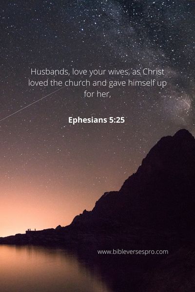 Ephesians 5_25 - Put that love into action