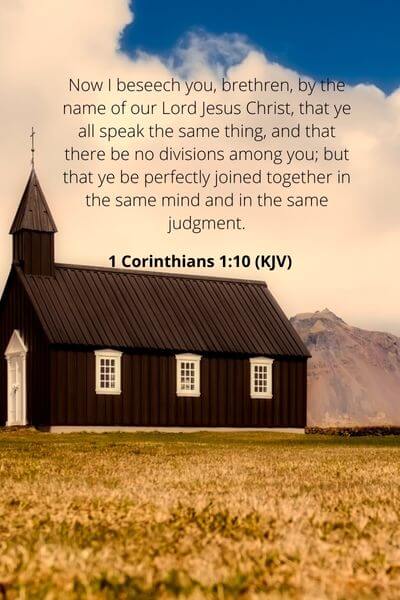 1 Corinthians 1_10 - The church is to think like Christ