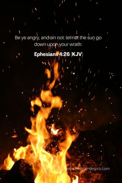 Ephesians 4_26 - Be slow to anger