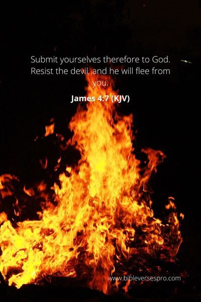James 4_7 - Flee from the devil, and he will flee from you