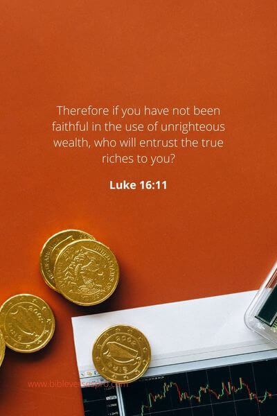 Luke 16_11 - True riches are not material