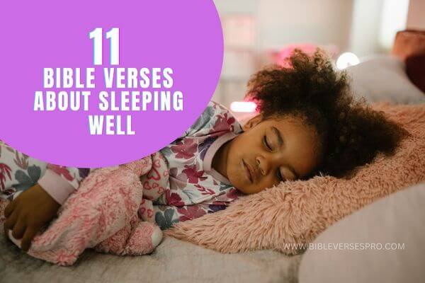 bible verses about sleeping well