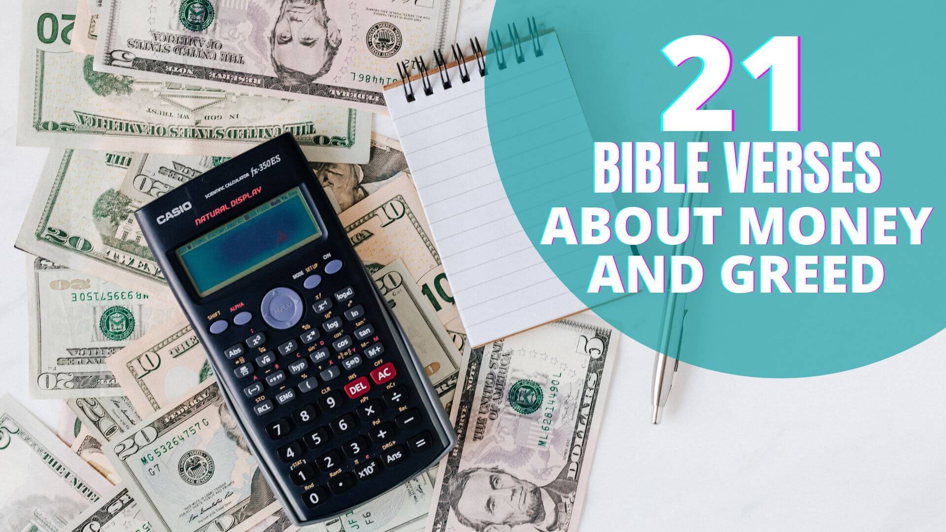 Bible verses about money and greed