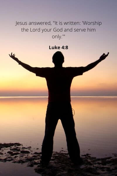 Luke 4_8 - Worship is compulsory