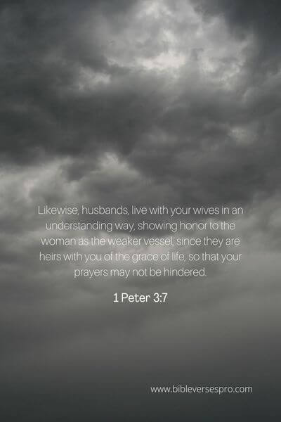 1 Peter 3_7 - He understands what you're going through