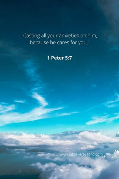 1 Peter 5_7 - He's a caring and loving God