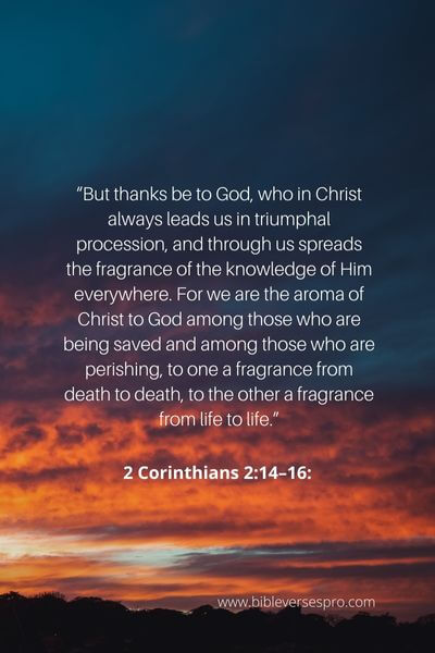 2 Corinthians 2_14–16 - We share in His victory