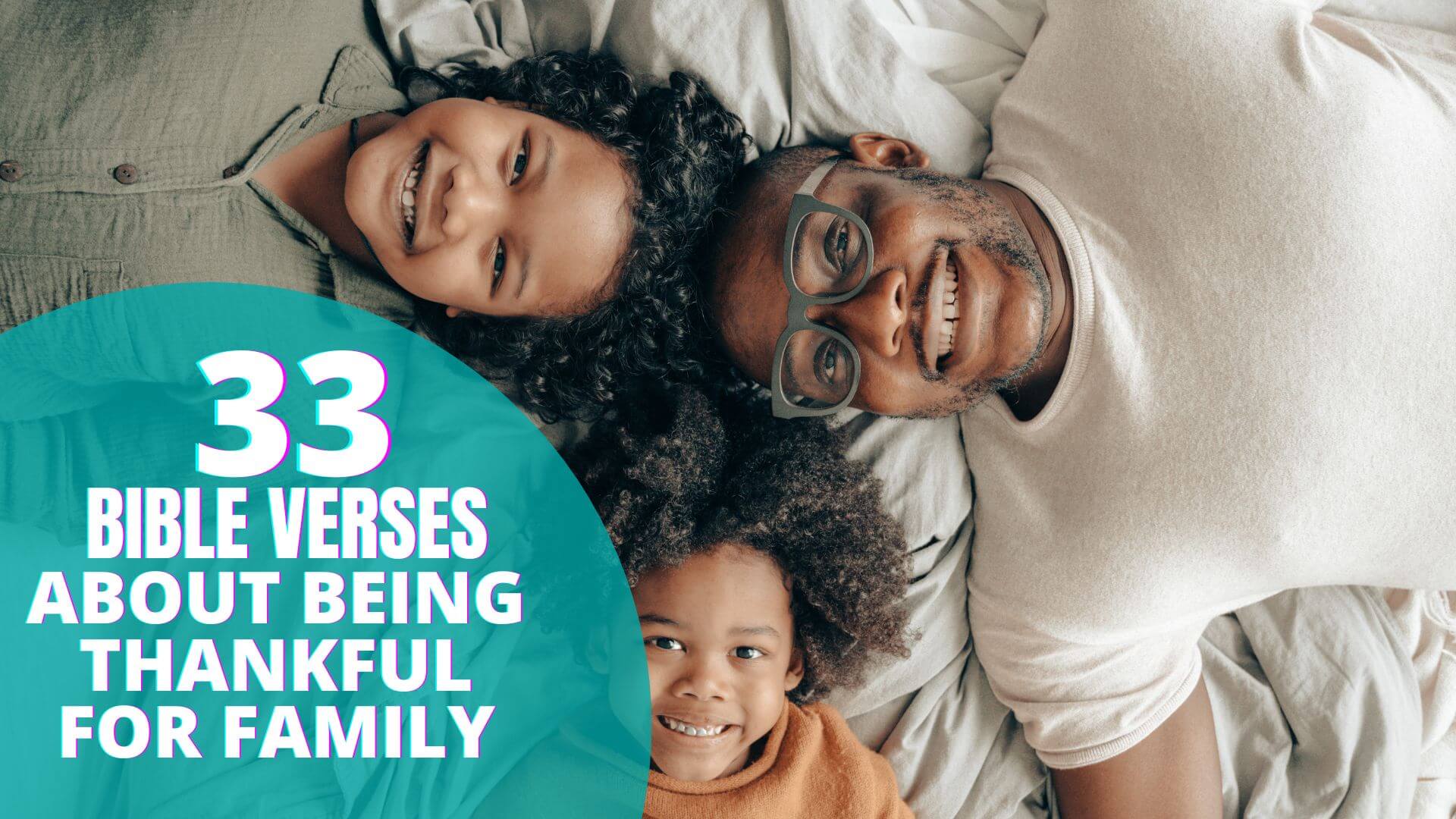 Bible Verses About Being Thankful For Family