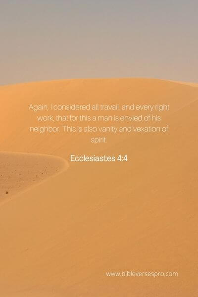 Ecclesiastes 4_4 - Righteousness