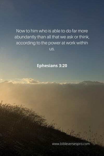 Ephesians 3_20 - His power resides in us