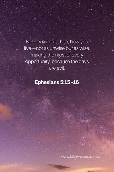 Ephesians 5_ 15-16 - Human knowledge and wisdom are limited