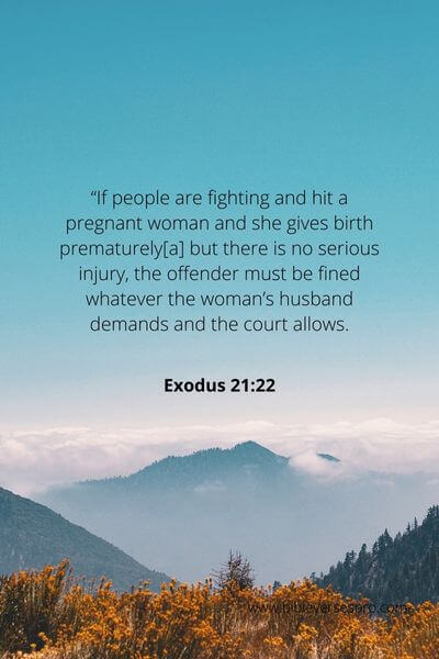 Exodus 21_22 - Treat one another with dignity