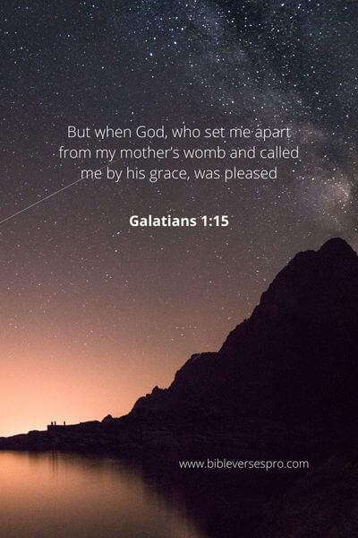 Galatians 1_15 - You were given life before you were born