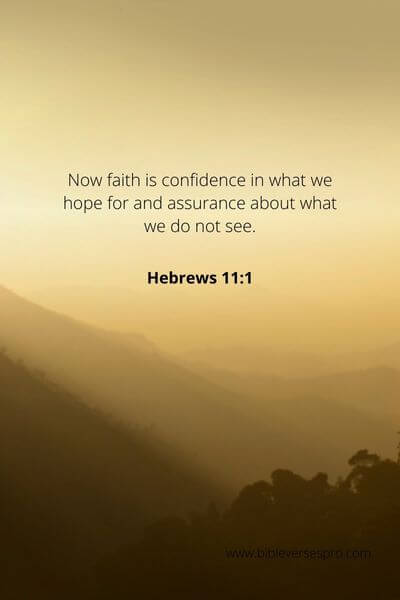 Hebrews 11_1 - God _creates_ from things we cannot see