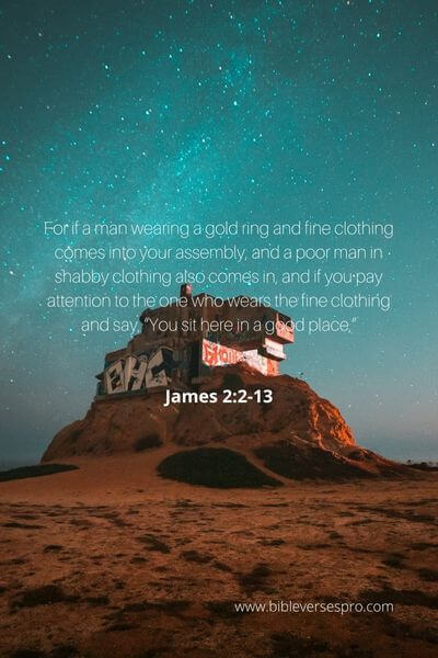 James 2_2-13 - God did not intend for us to be divided