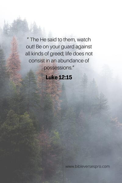 Luke 12_15 - Follow God's instructions