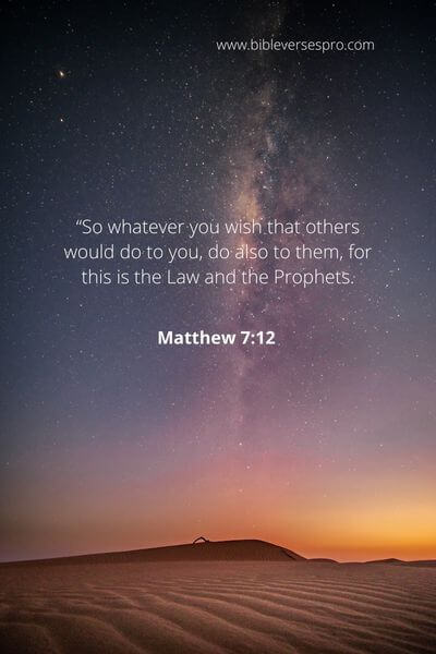 Matthew 7_12 - The foundation of our faith