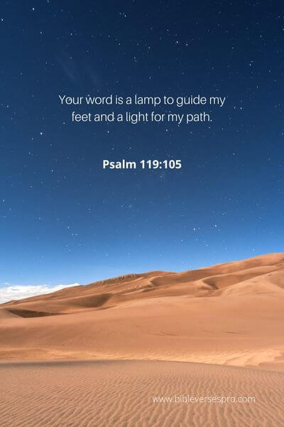 Psalm 119_105 - The word of God is an everlasting lamp