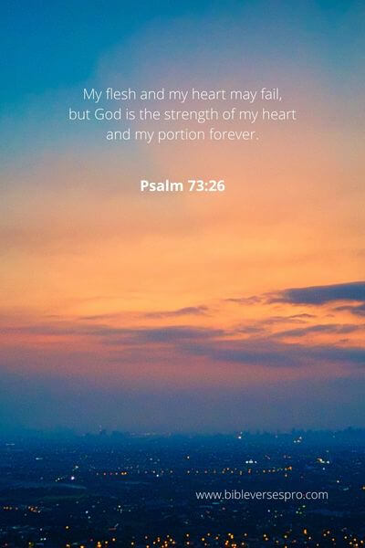 Psalm 73_26 - God will always be our deliverer till the end of time
