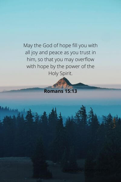 Romans 15_13 - He is the only lasting source of hope