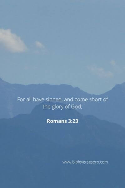 Romans 3_23 - We can be made righteous through faith in Christ