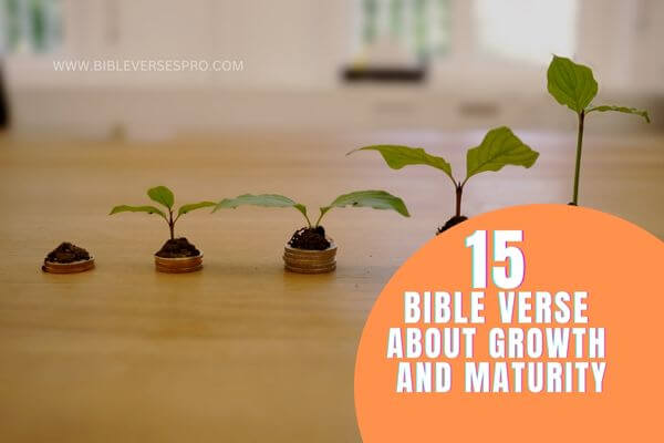 Bible Verse About Growth And Maturity