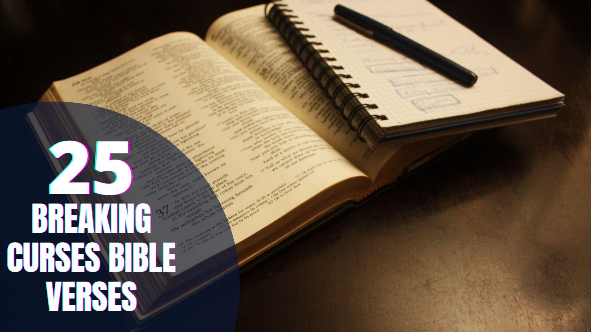 Breaking curses Bible verses