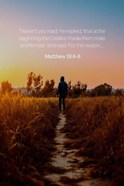 Matthew 19_4-6
