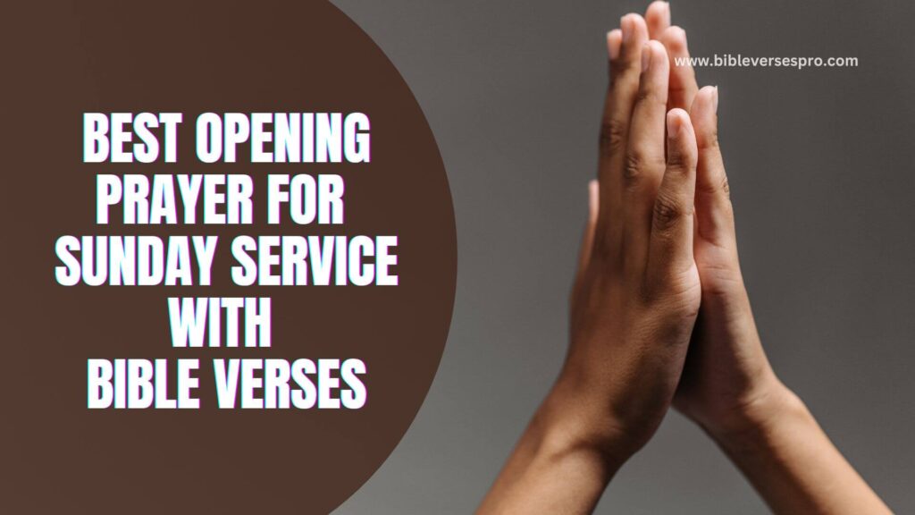 opening-prayer-for-sunday-service-with-bible-verses