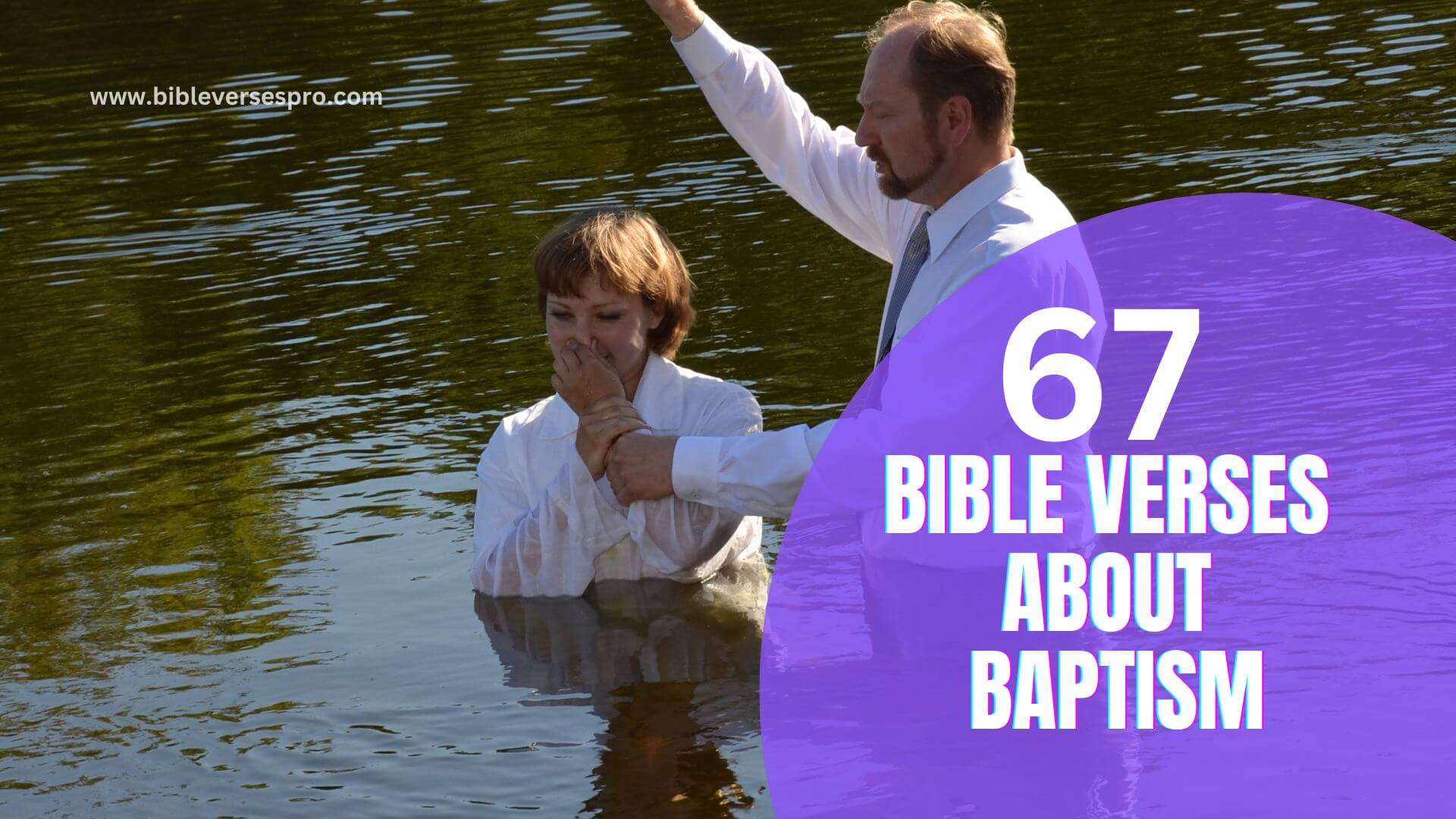BIBLE VERSES ABOUT BAPTISM (1)