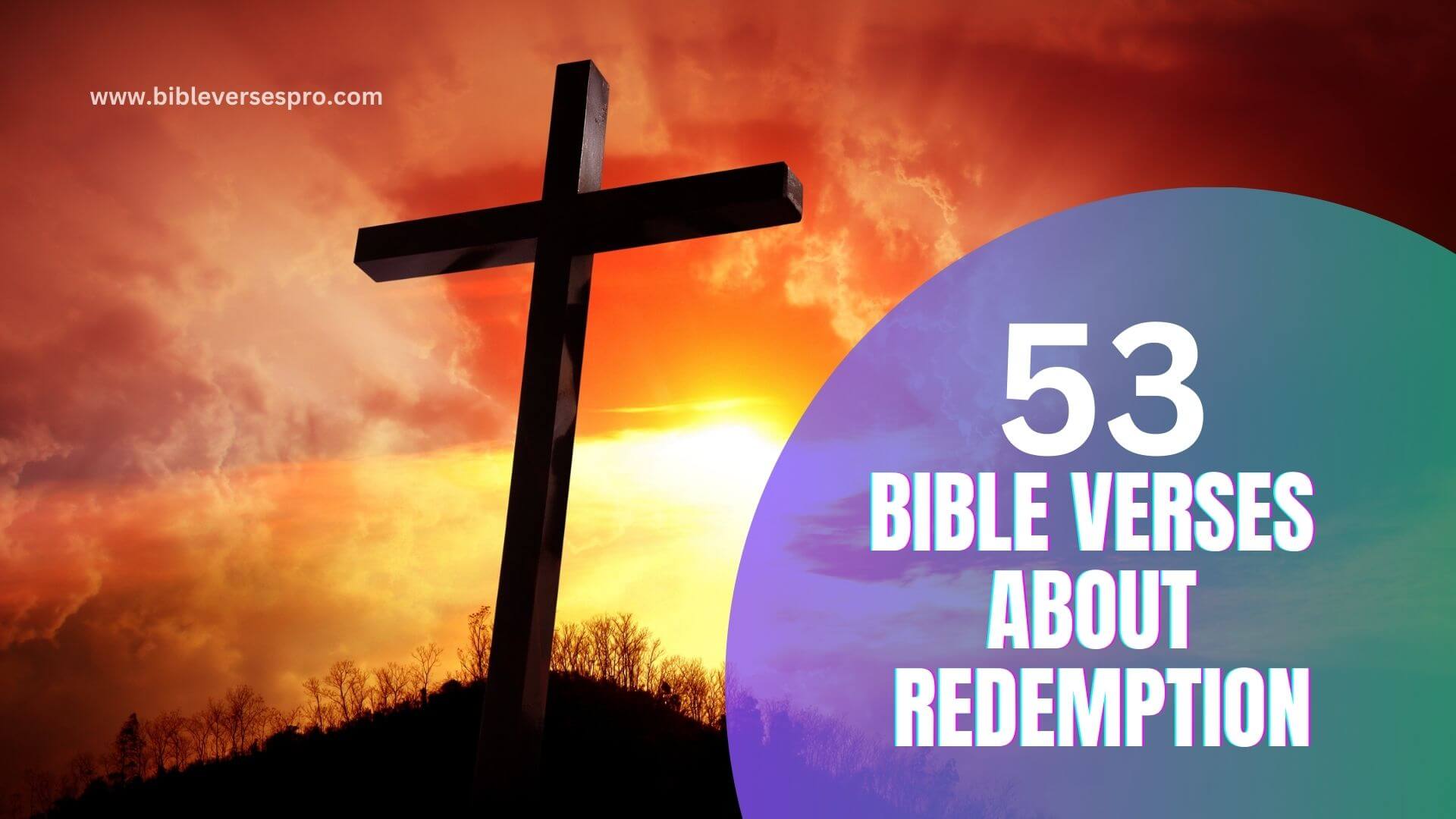 BIBLE VERSES ABOUT REDEMPTION (1)