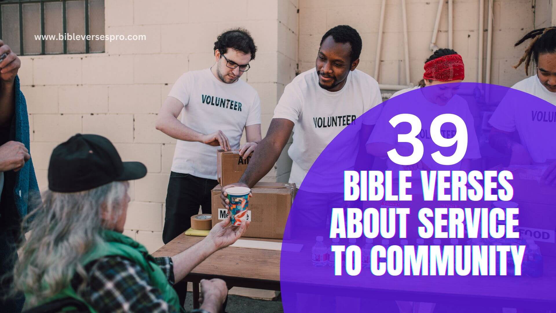 BIBLE VERSES ABOUT SERVICE TO COMMUNITY