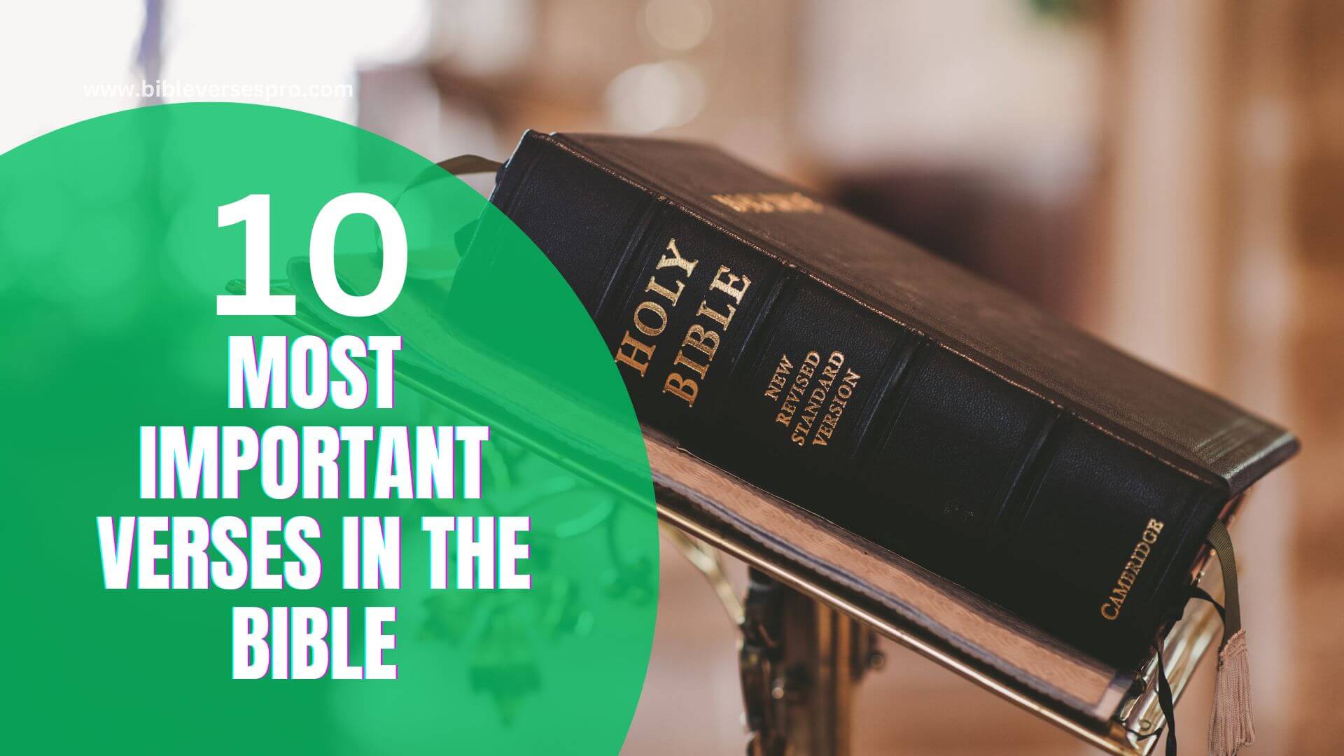 Most Important Verses In The Bible (1)