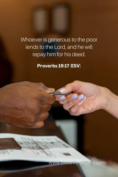 Proverbs 19_17 (ESV) 