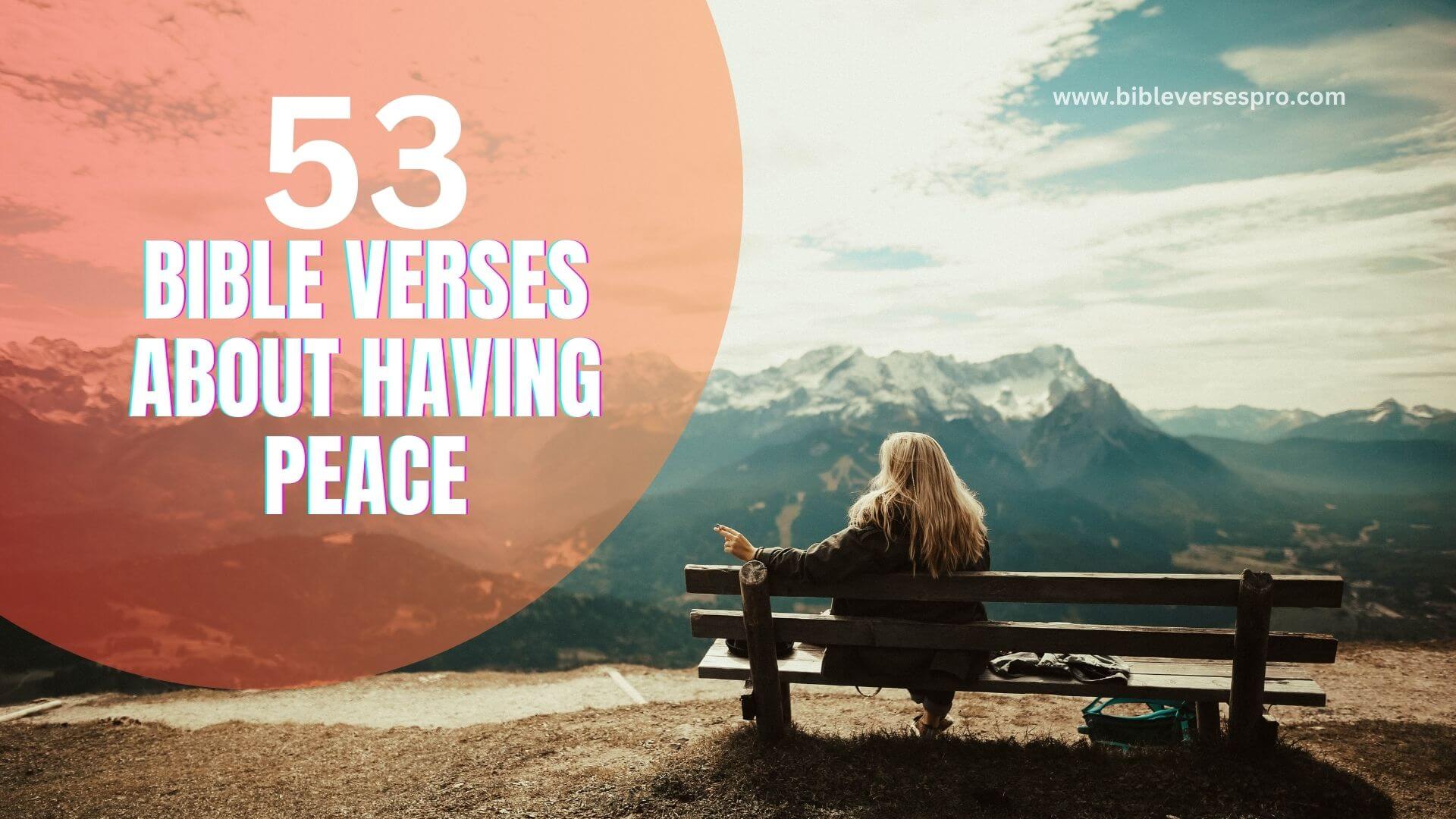 Bible Verses About Having Peace (1)