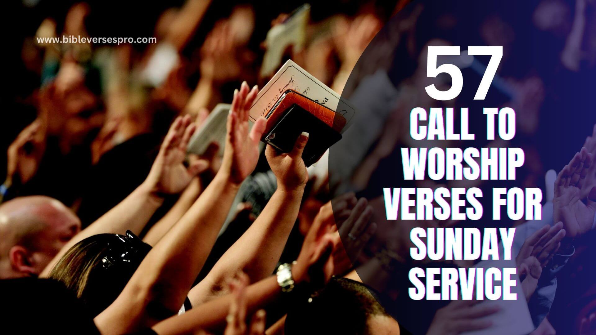 Call To Worship Verses For Sunday Service (1)