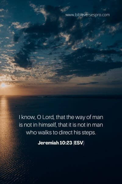 Jeremiah 10_23 (Esv)