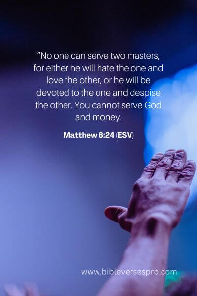 Matthew 6_24 (ESV)