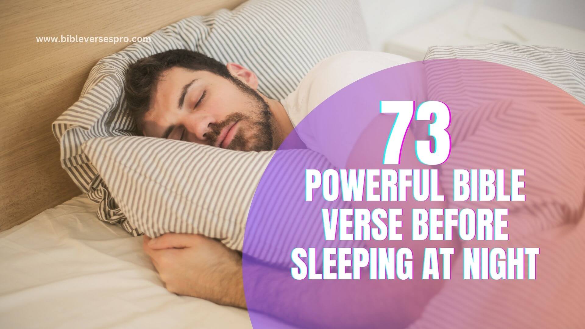 Powerful Bible Verse Before Sleeping At Night (1)