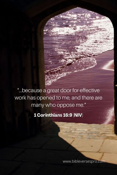1 Corinthians 16_9 (NIV)