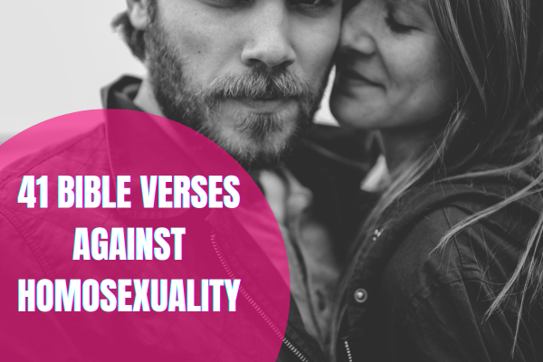 Bible Verses Against Homosexuality