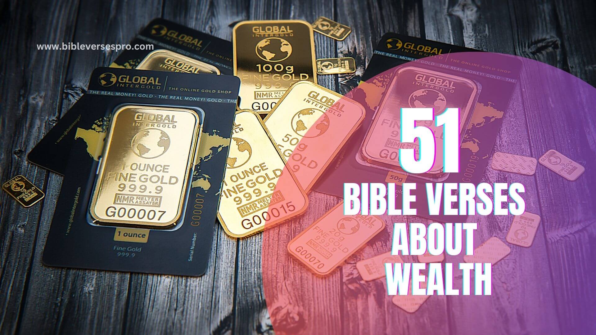 BIBLE VERSES ABOUT WEALTH (1)