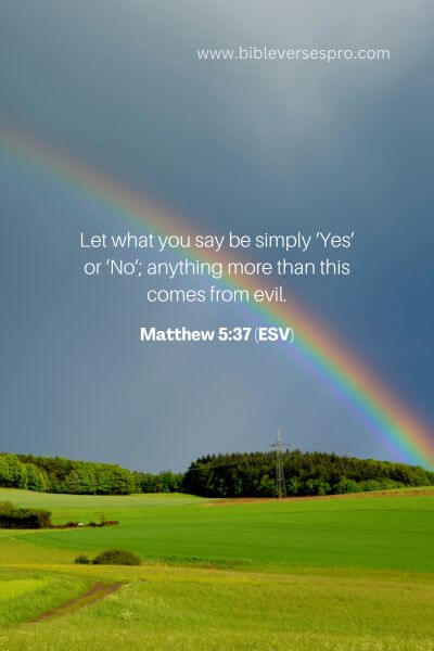 Matthew 5_37 (ESV)