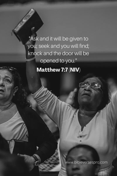 Matthew 7_7 (NIV)