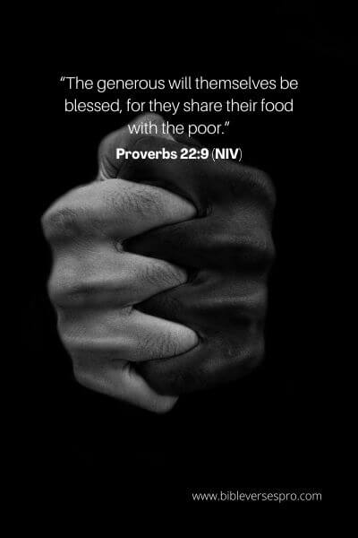 Proverbs 22_9 (NIV)