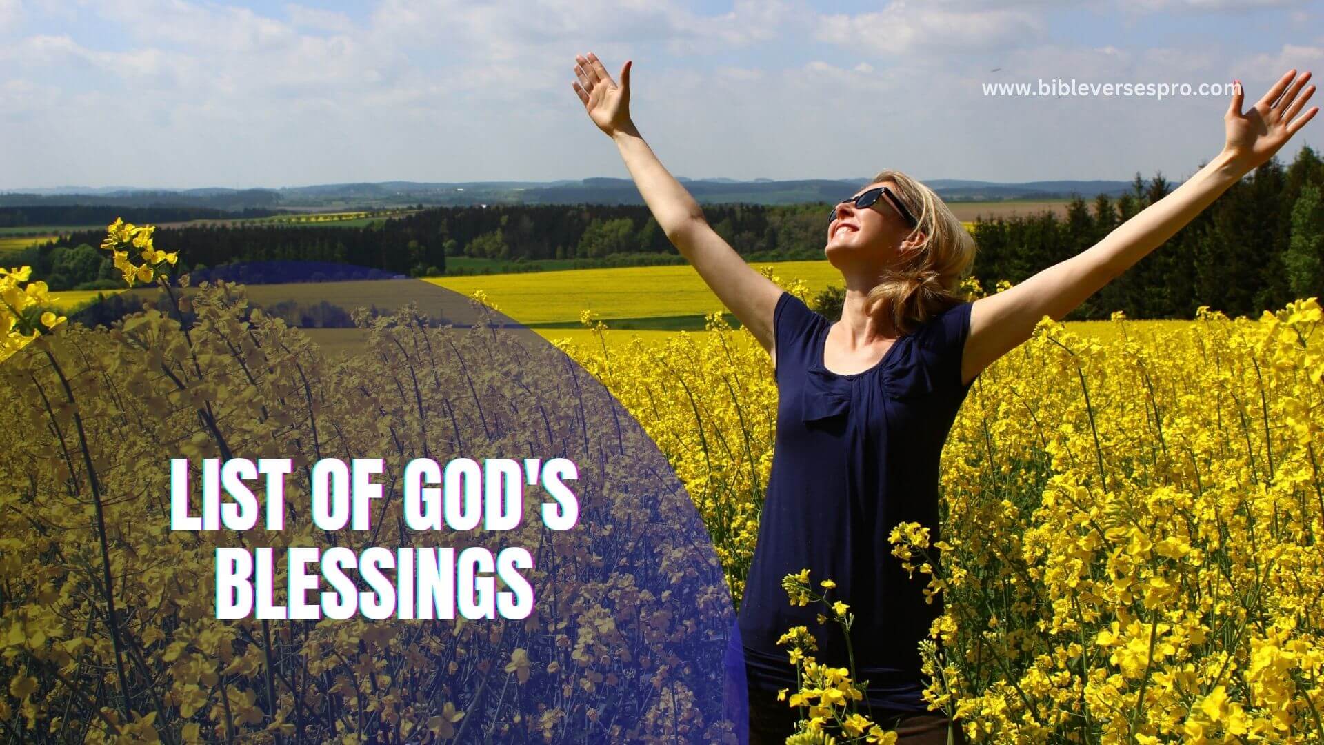 LIST OF GOD'S BLESSINGS (1)