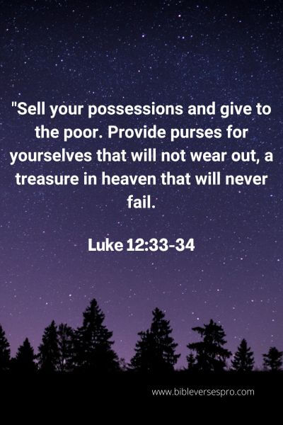 Luke 12:33-34