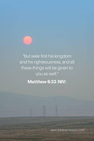 Matthew 6_33 (Niv)