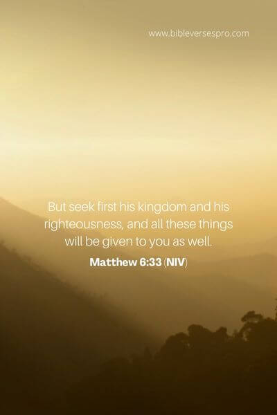 Matthew 6_33 (NIV)